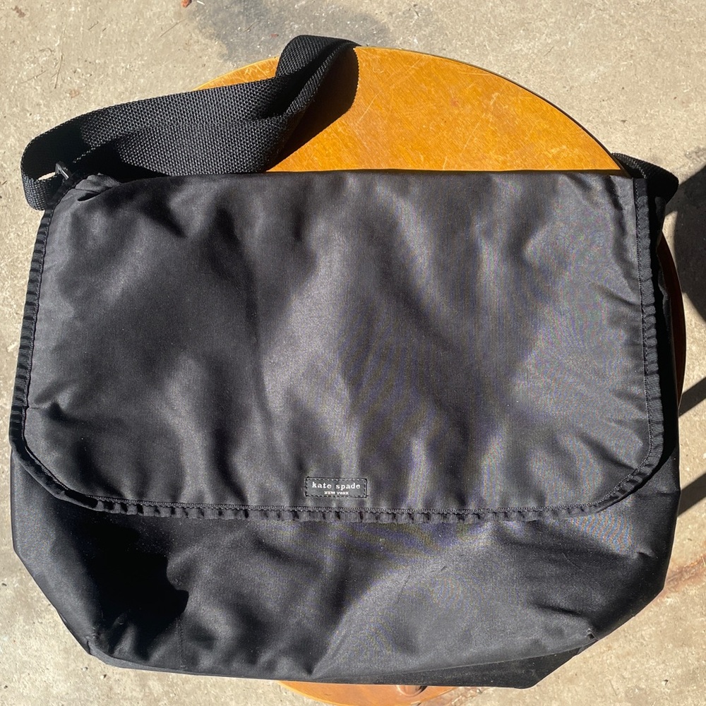 Kate Spade Black Messenger Bag